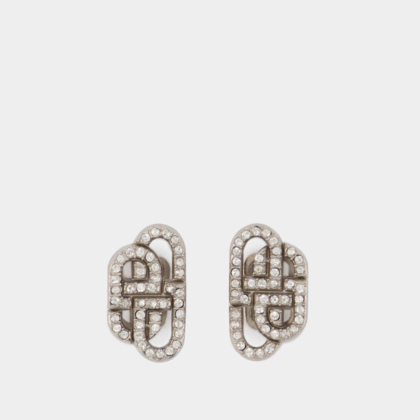 Balenciaga earrings luxury designer piece front view