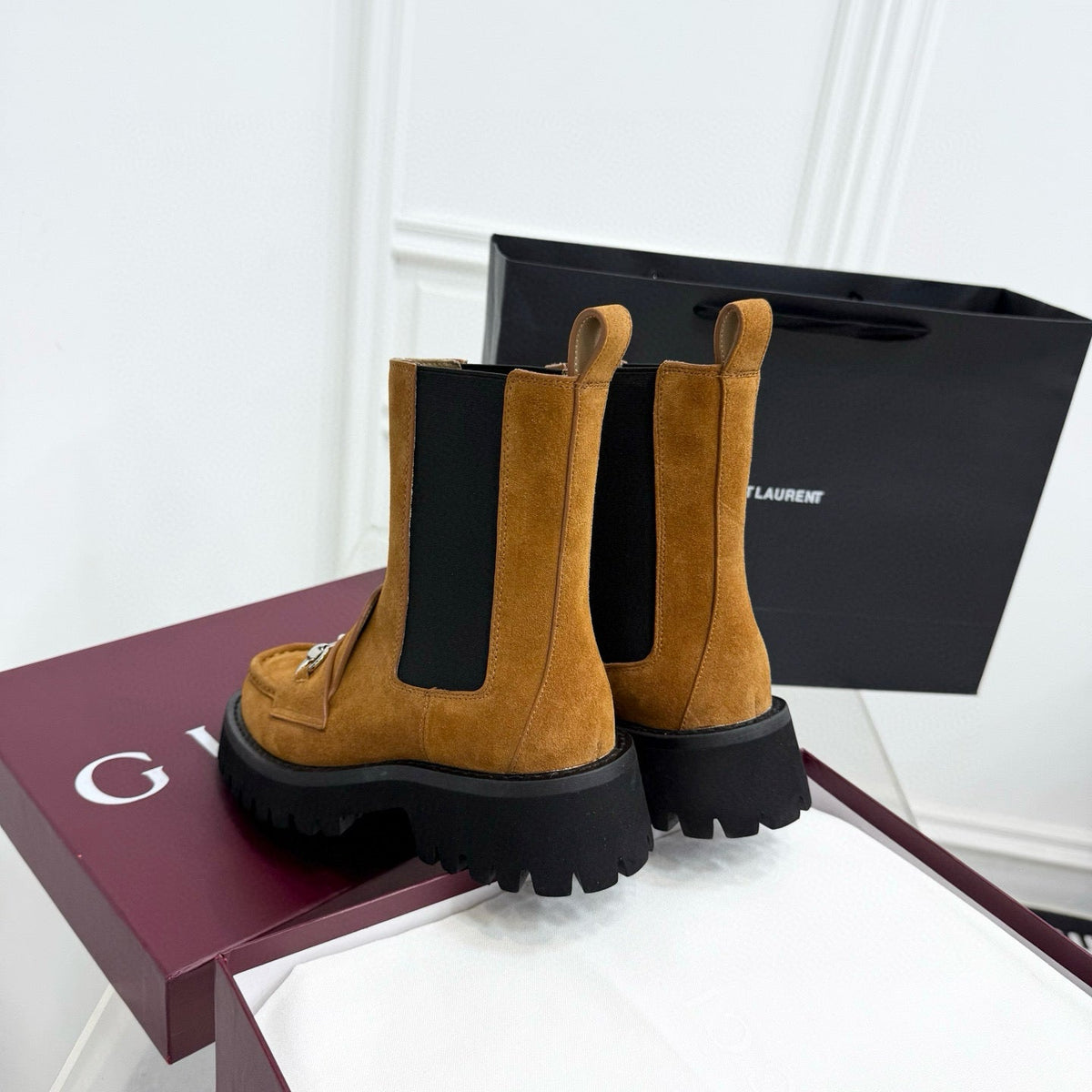 Gucci Shoes? Gucci Boots Premium Designer Casual Shoes
