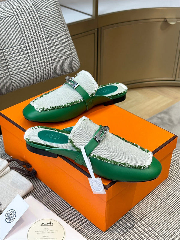 Hermes shoes Style 210 - styled lifestyle view