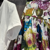 Side profile of Dolce & Gabbana Skirt showcasing structured silhouette