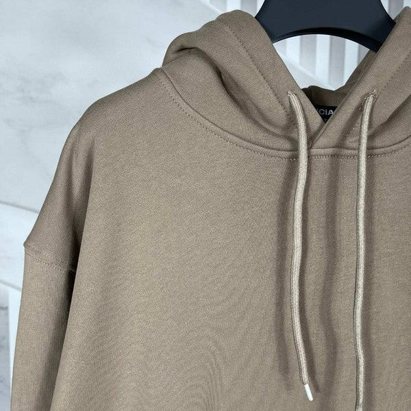 Close-up of Balenciaga designer clothing craftsmanship