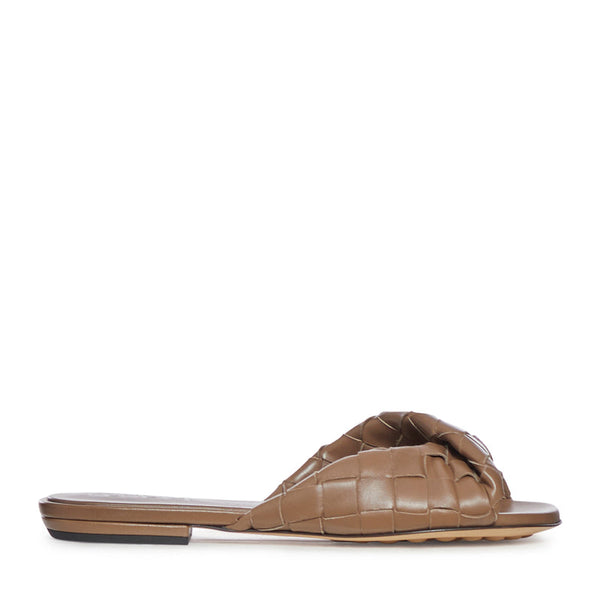 Bottega Veneta flats luxury designer piece front view