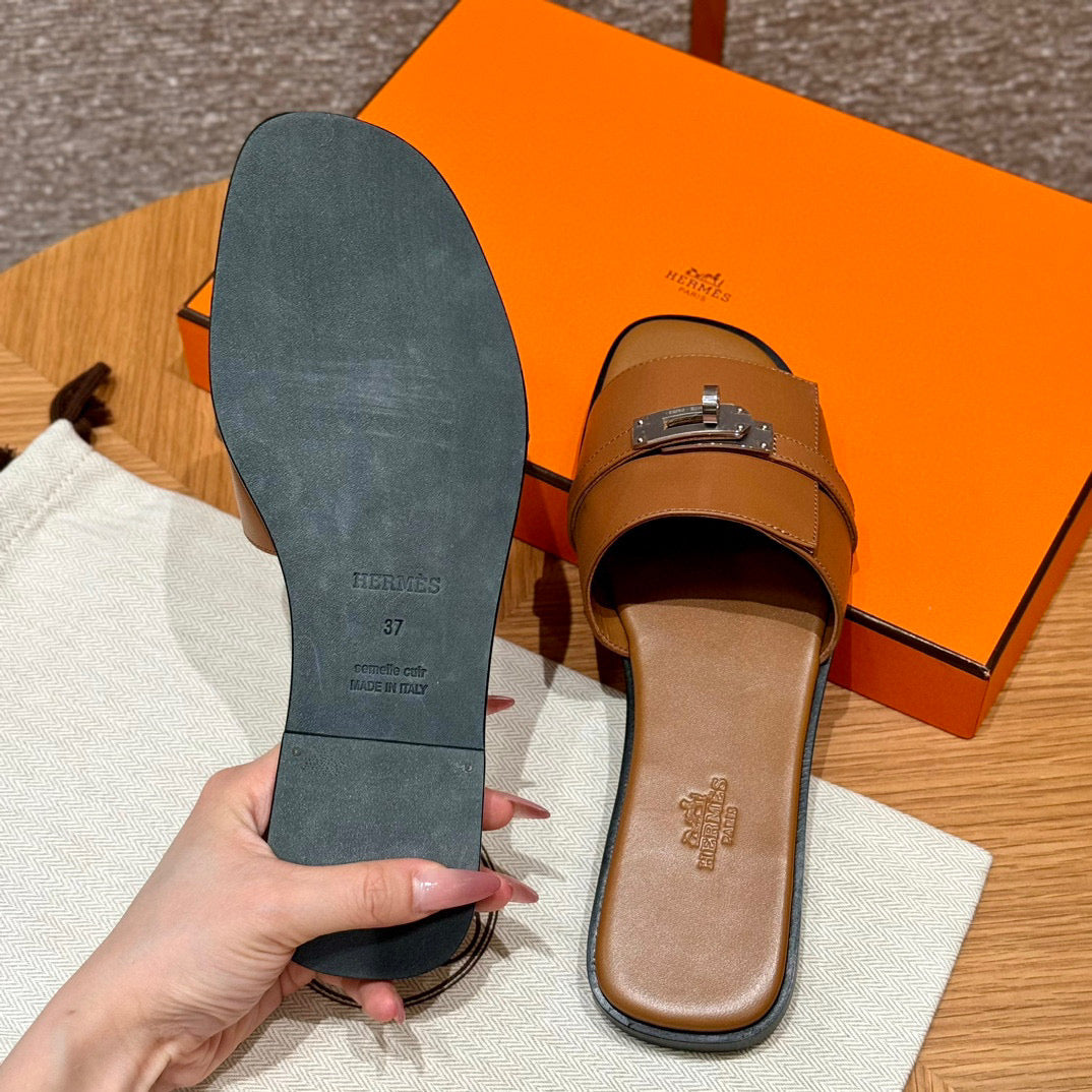 Shoes- Herm Giulia Sandals Premium Designer Casual Shoes