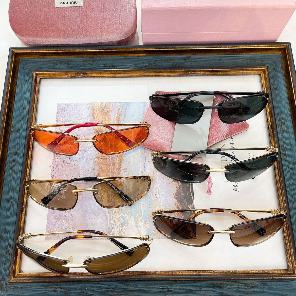 Sunglasses- Miu M Sunglasses Premium Fashion Designer Sunglasses