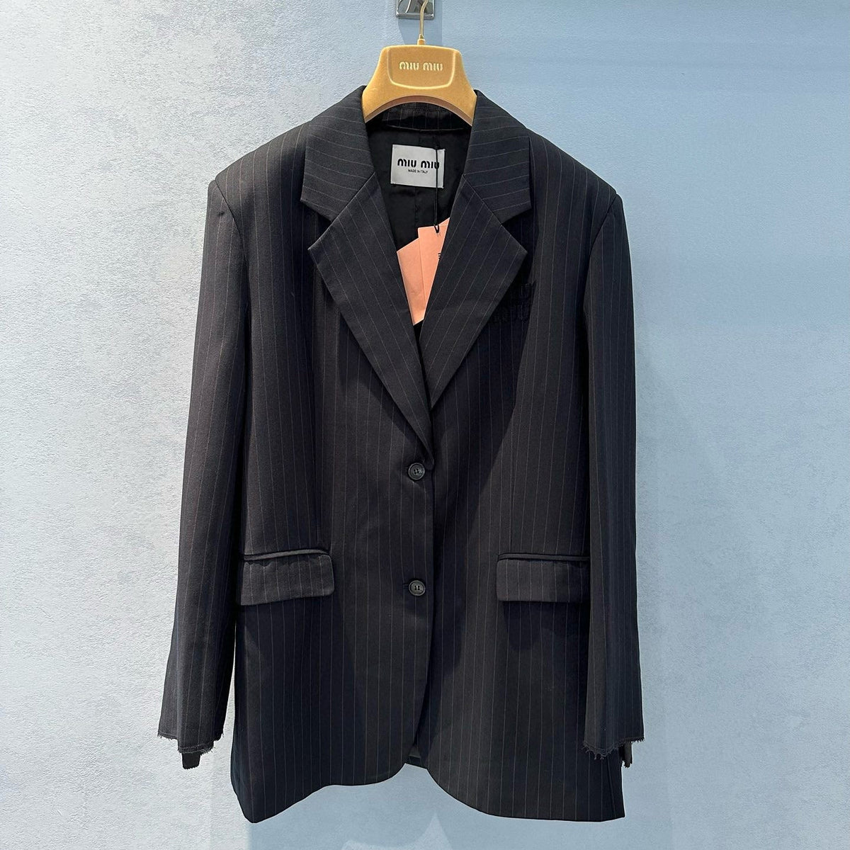 Jackets- Miu M Blazer Luxury Designer Outerwear Jacket