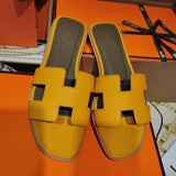 Hermès Black Espadrille Wedge Sandals - Close-Up Texture View