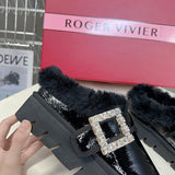 Close-up of Roger Vivier shoes craftsmanship