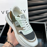 Givenchy White Block Heel Pumps - Side Profile View