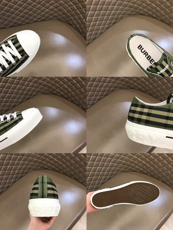Burberry Black Bow-Detail Flats - Side Profile View