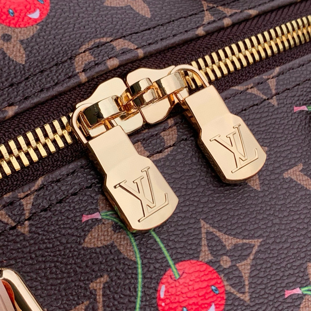Louis Vuitton Bags- Louis Vuitton Lou x Murakami Keepall 45 Bag Luxury Designer Leather Handbag