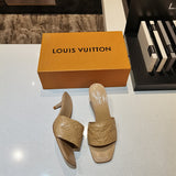 Louis Vuitton shoes Style 230 - close-up of luxury comfort fit
