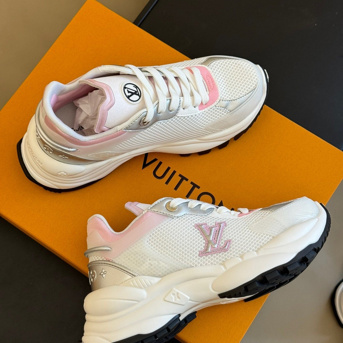 Louis Vuitton Shoes- Louis Vuitton Lou Run 55 Trainers Luxury Lifestyle Designer Footwear