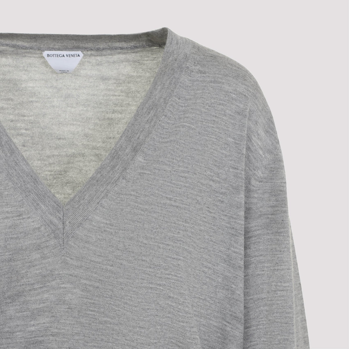 Bottega Veneta Sweaters? Bottega Veneta V Neck Cashmere Sweater Women Luxury Designer Knit Sweater