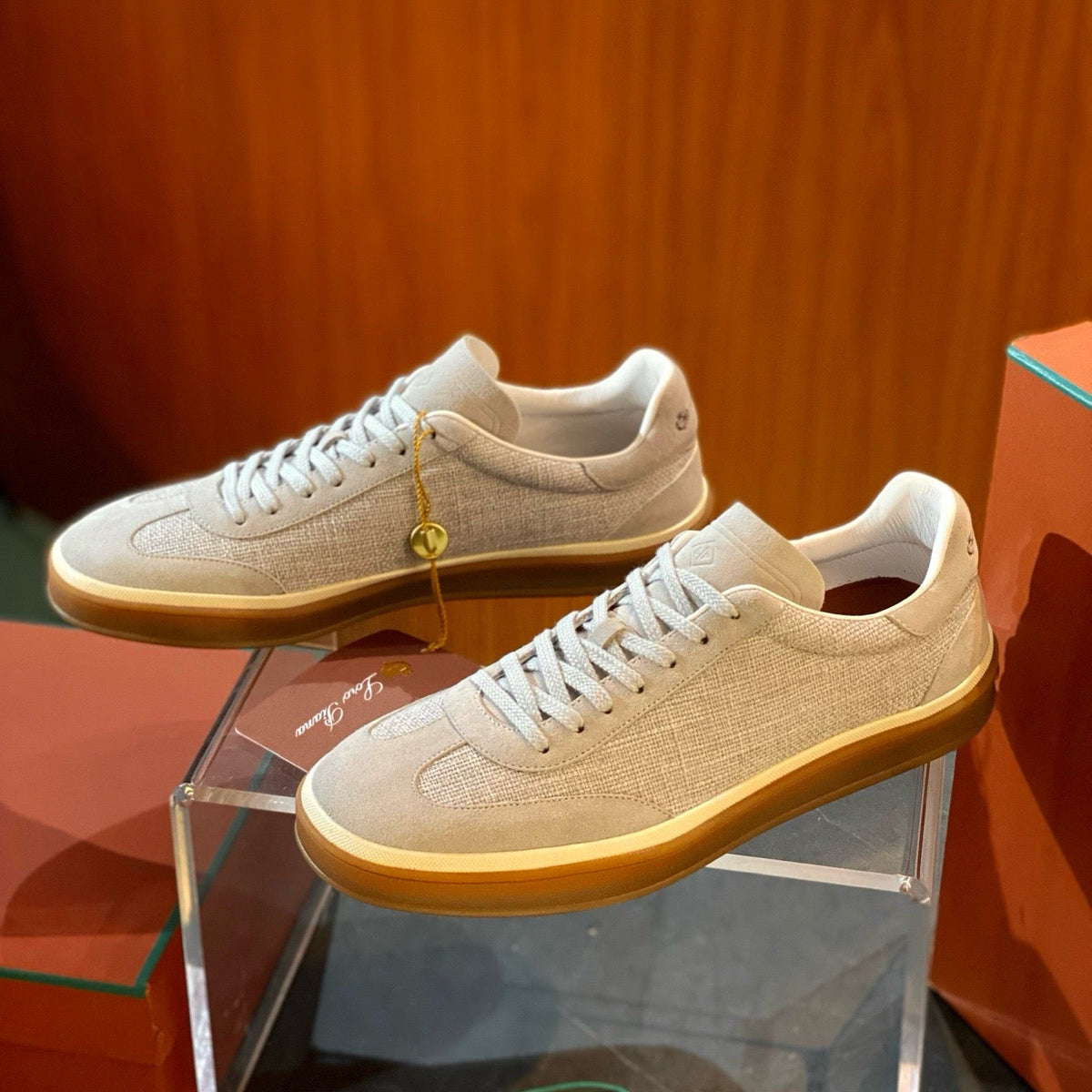 Shoes- Loro P Tennis Walk Sneakers Premium Designer Casual Shoes