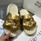 Alexander McQueen Black Loafer Flats - Lifestyle Styling Shot
