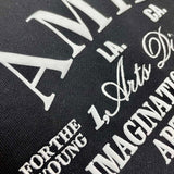 Amiri t-shirt front view designer style