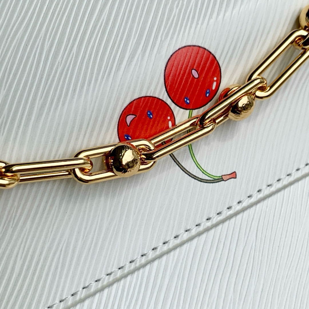 Louis Vuitton Bags- Louis Vuitton Lou x Murakami Twist Pm Bag Elegant Everyday Designer Handbag