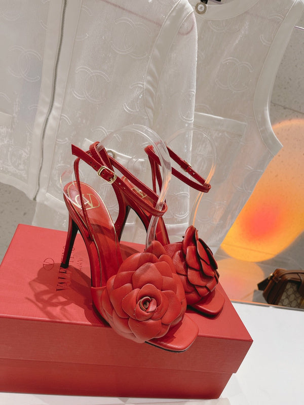 Valentino Garavani luxury shoes detail shot