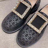 Close-up of Roger Vivier shoes craftsmanship