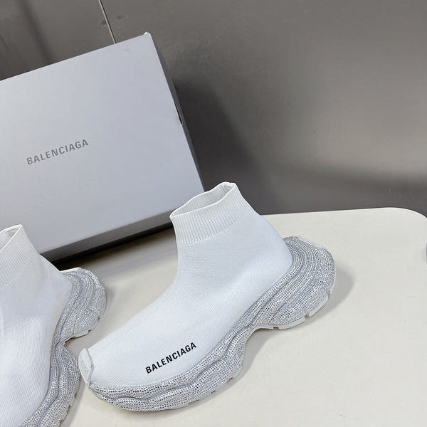 Balenciaga shoes Style 044 - front view, sleek modern silhouette