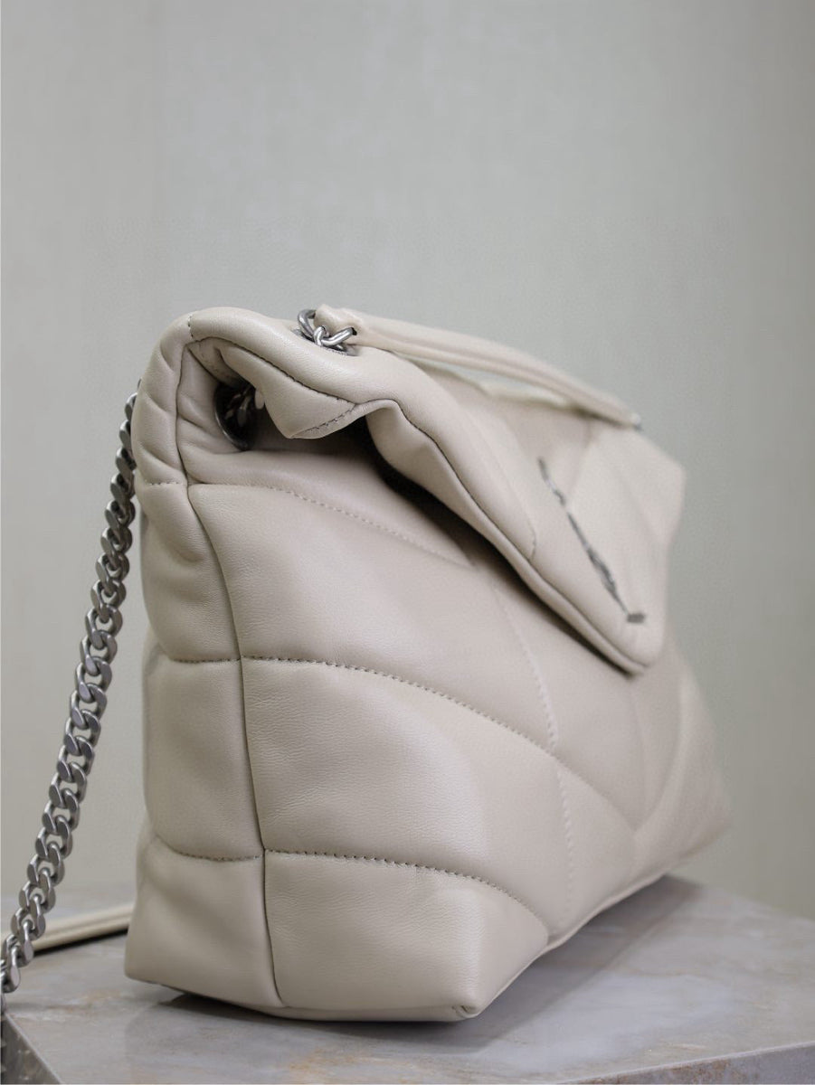 Saint Laurent Bags- Saint Laurent Loulou Medium Puffer Bag Premium Designer Shoulder Bag