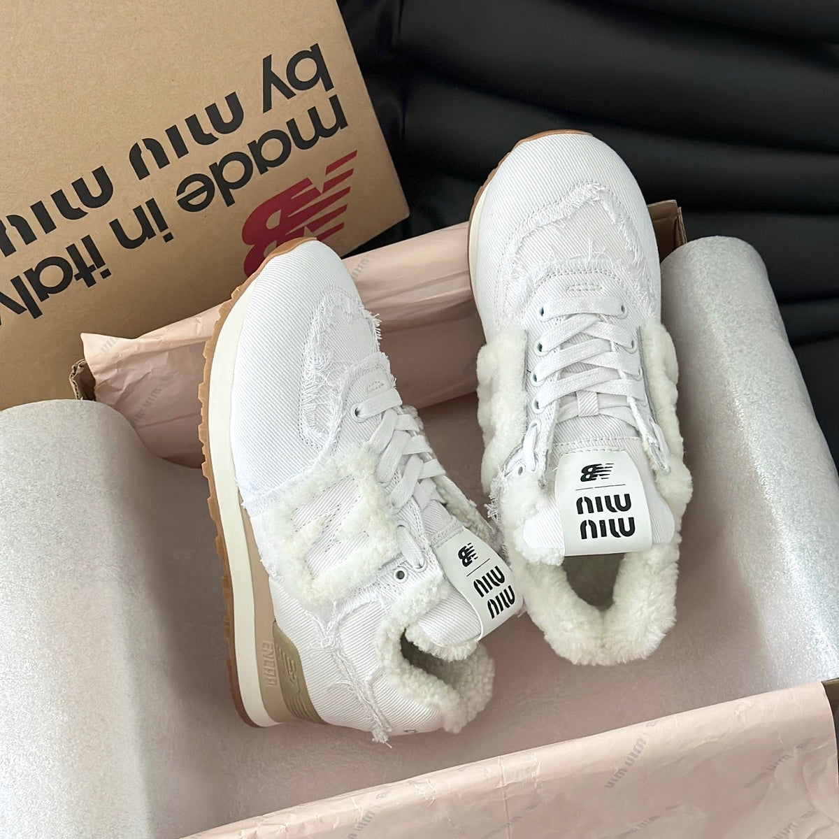 New Balance Shoes- New Balance Miu M x New Balance Trainers Luxury Lifestyle Designer Footwear