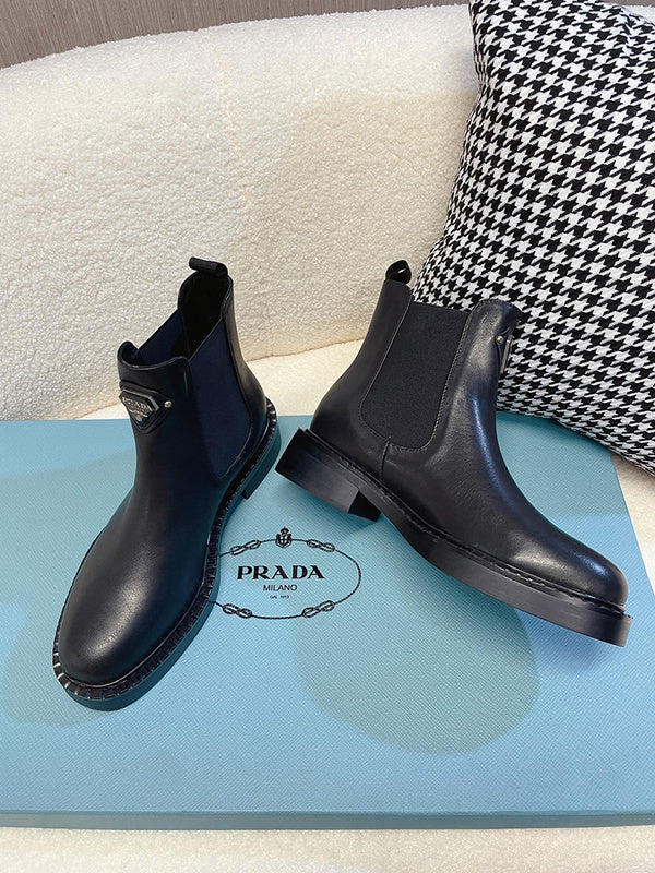 Prada luxury shoes detail shot