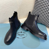 Prada luxury shoes detail shot