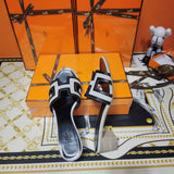 Hermes sandals Style 054 - top view showing design