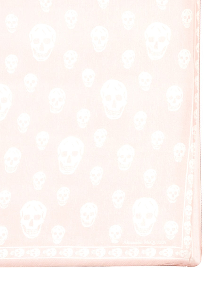 Alexander McQueen premium scarves & wraps detail and craftsmanship close-up