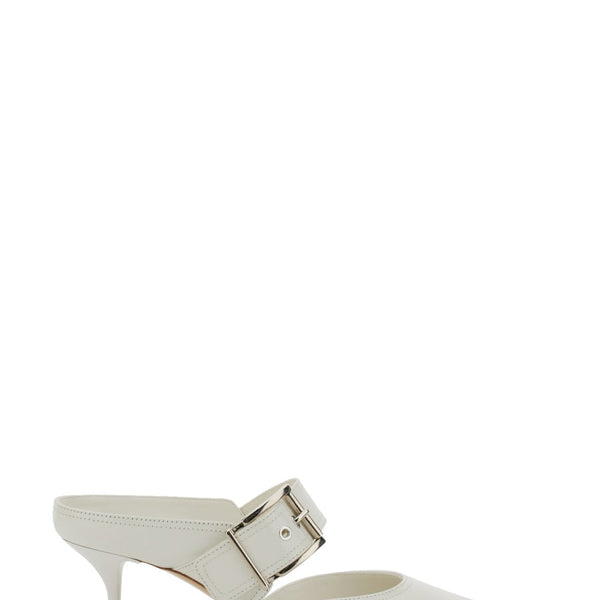 Alexander McQueen Shoes? Alexander Mcqueen Women Punk Sandal With Buckle Premium Designer Casual Shoes