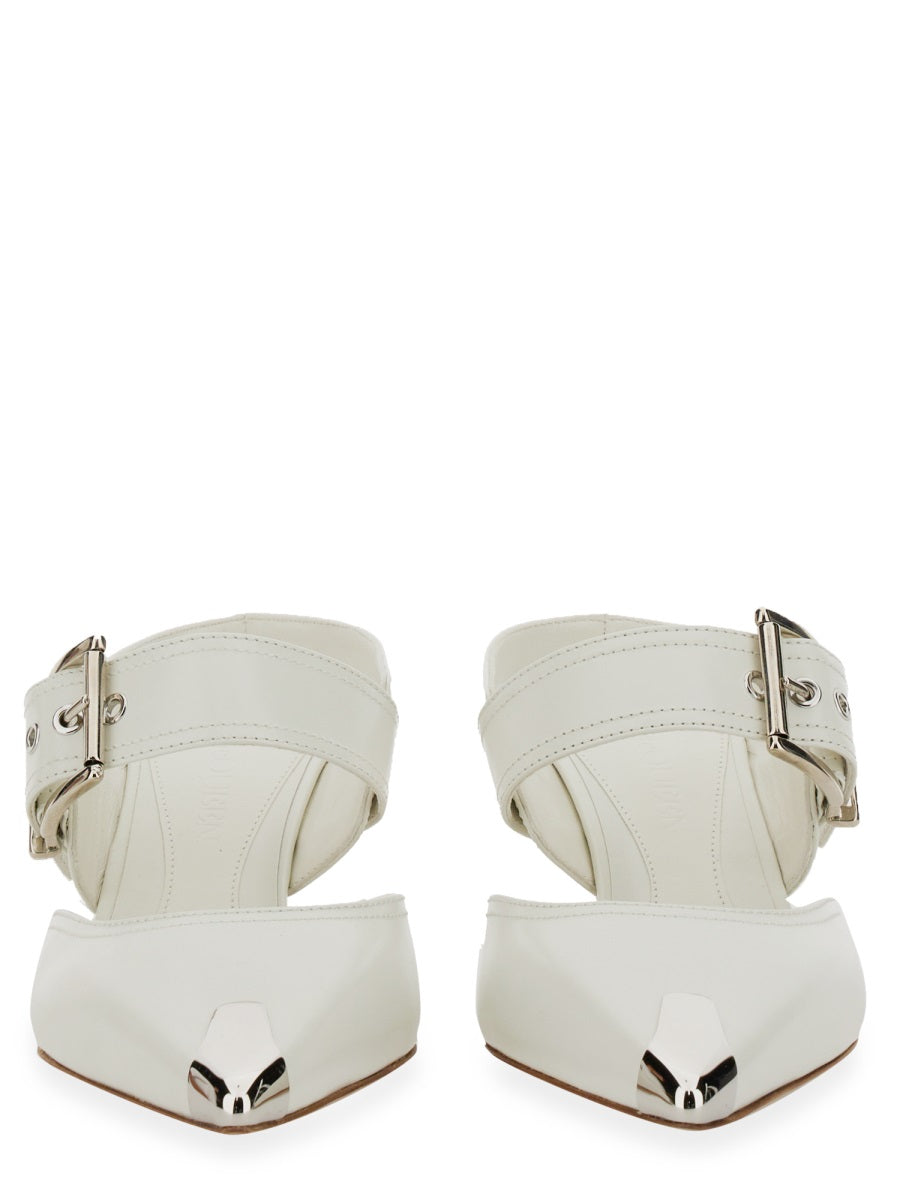 Alexander McQueen premium pumps detail and craftsmanship close-up
