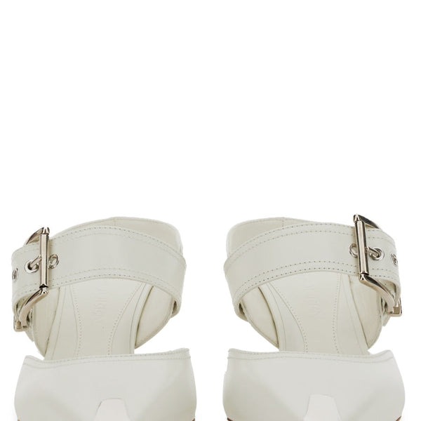 Alexander McQueen Shoes? Alexander Mcqueen Women Punk Sandal With Buckle Premium Designer Casual Shoes