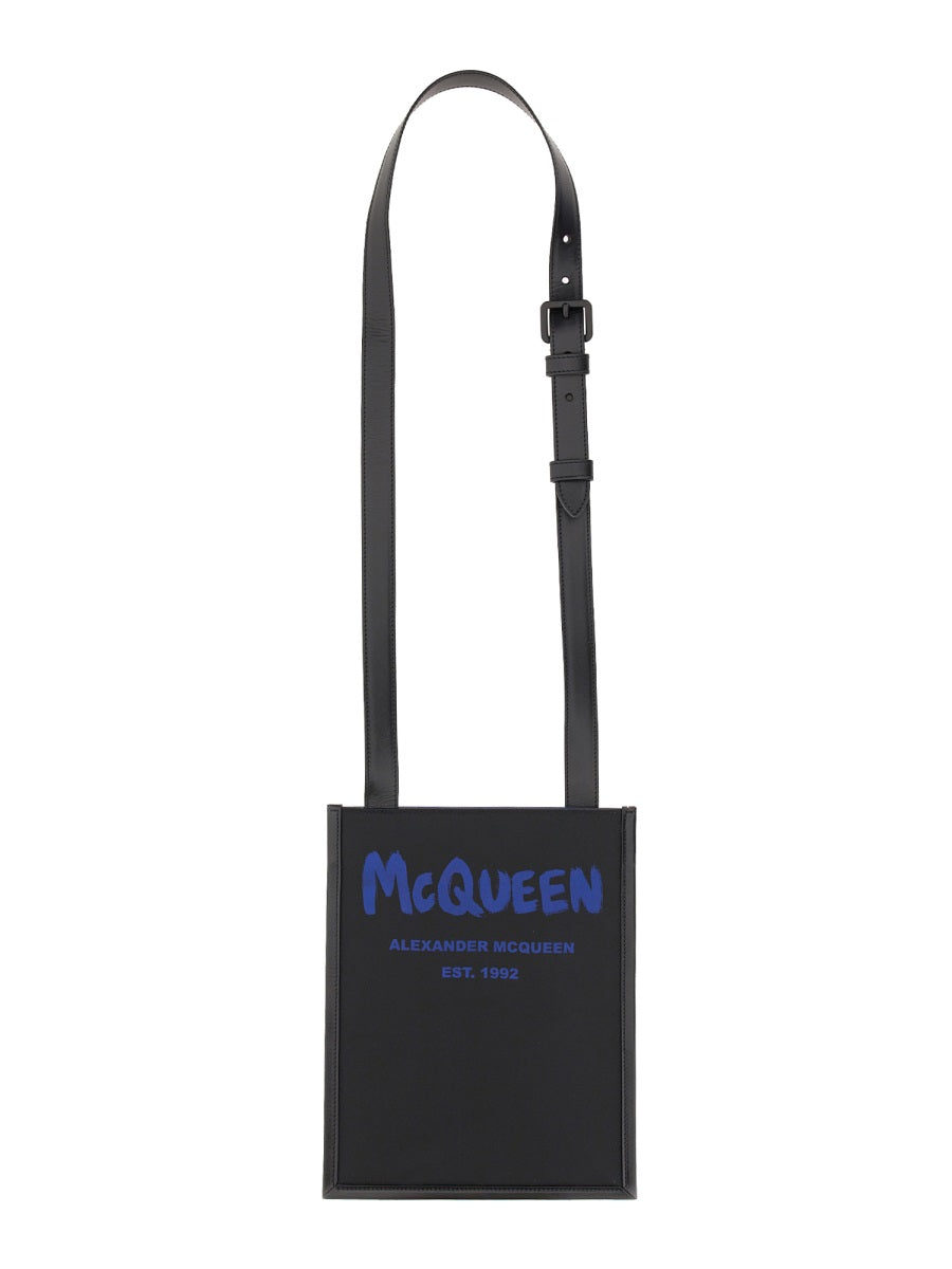 Alexander McQueen cross body bags luxury designer piece front view