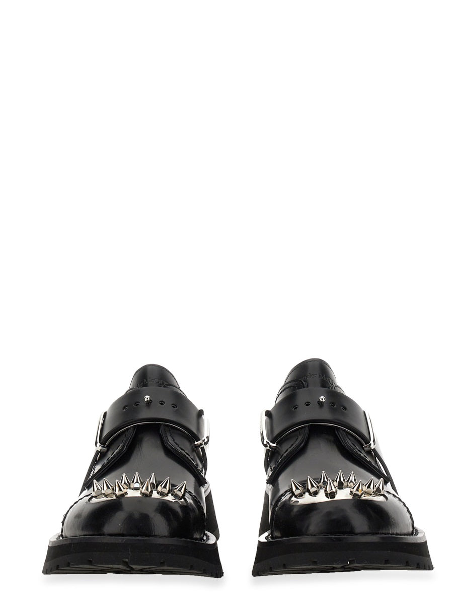 Alexander McQueen premium athletic detail and craftsmanship close-up