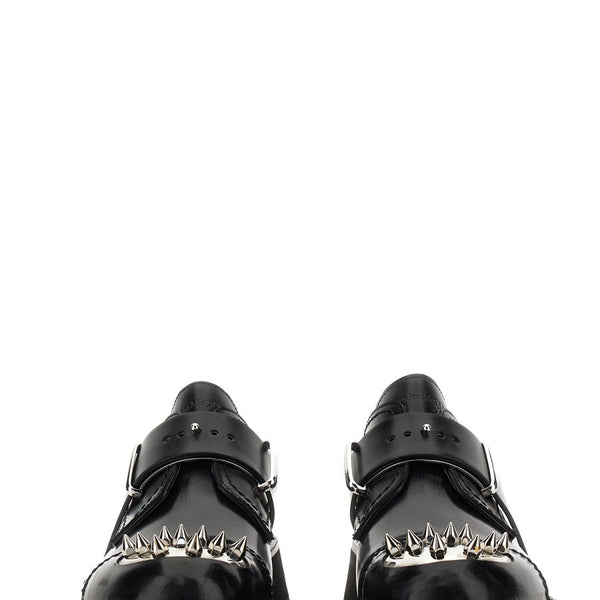 Alexander McQueen Shoes? Alexander Mcqueen Men Studded Derby Loafer Premium Designer Casual Shoes