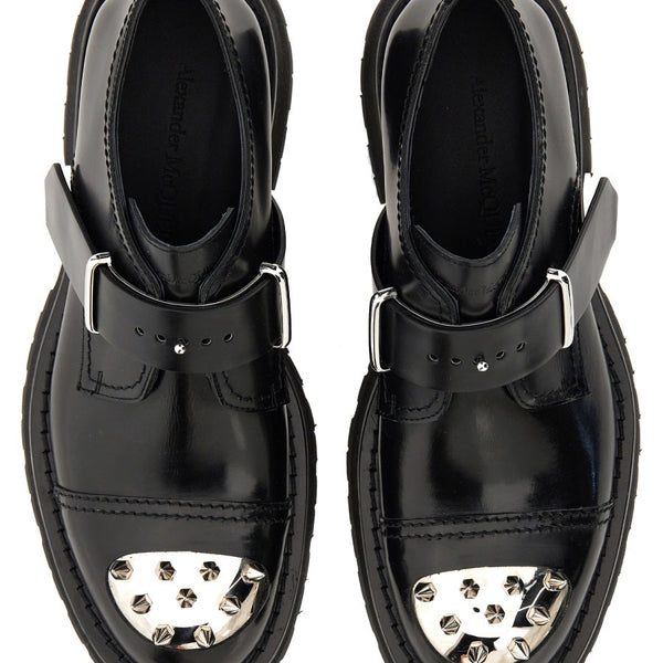 Alexander McQueen Shoes? Alexander Mcqueen Men Studded Derby Loafer Premium Designer Casual Shoes