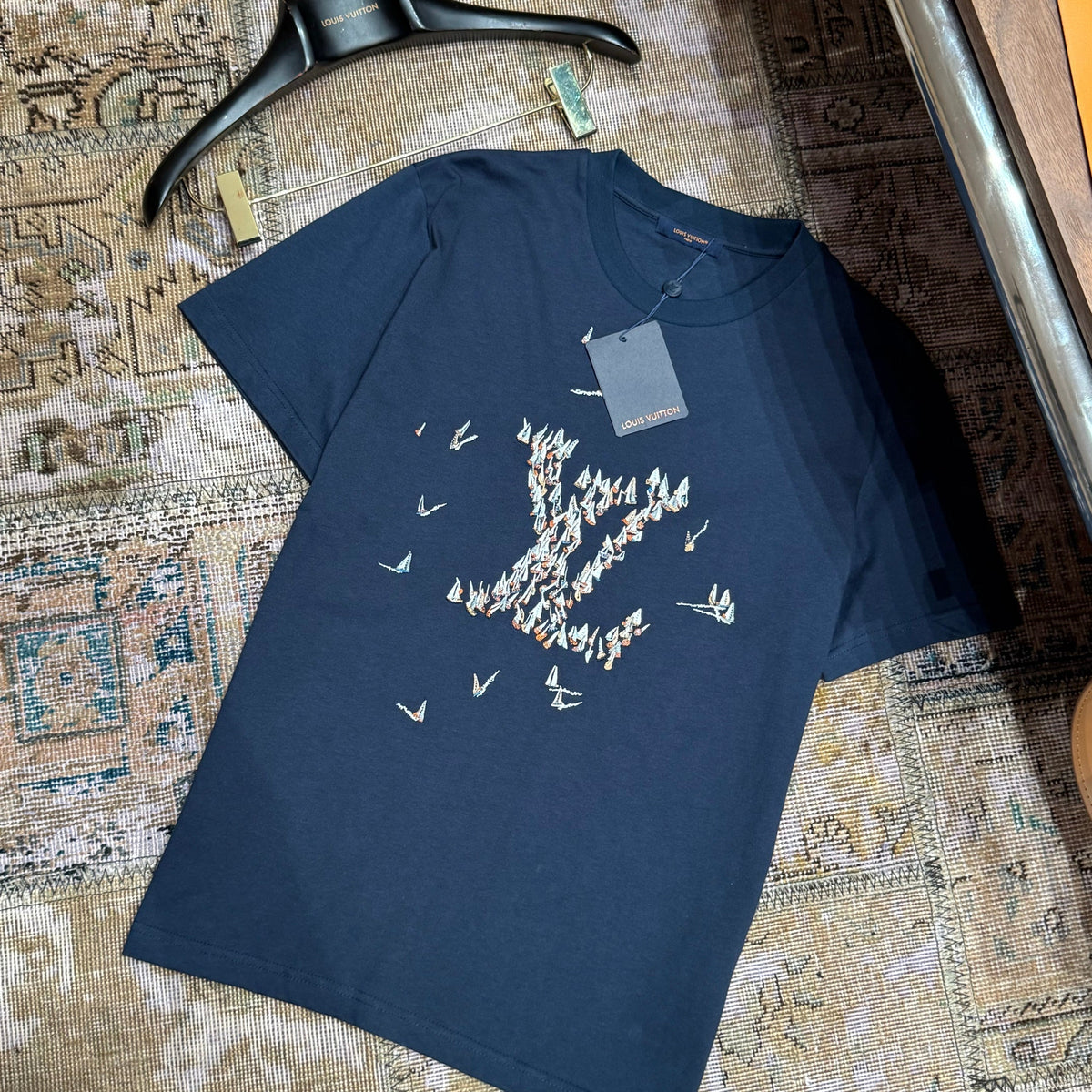 Louis Vuitton T-Shirts- Louis Vuitton Lou T-shirt Premium Designer Cotton T-Shirt