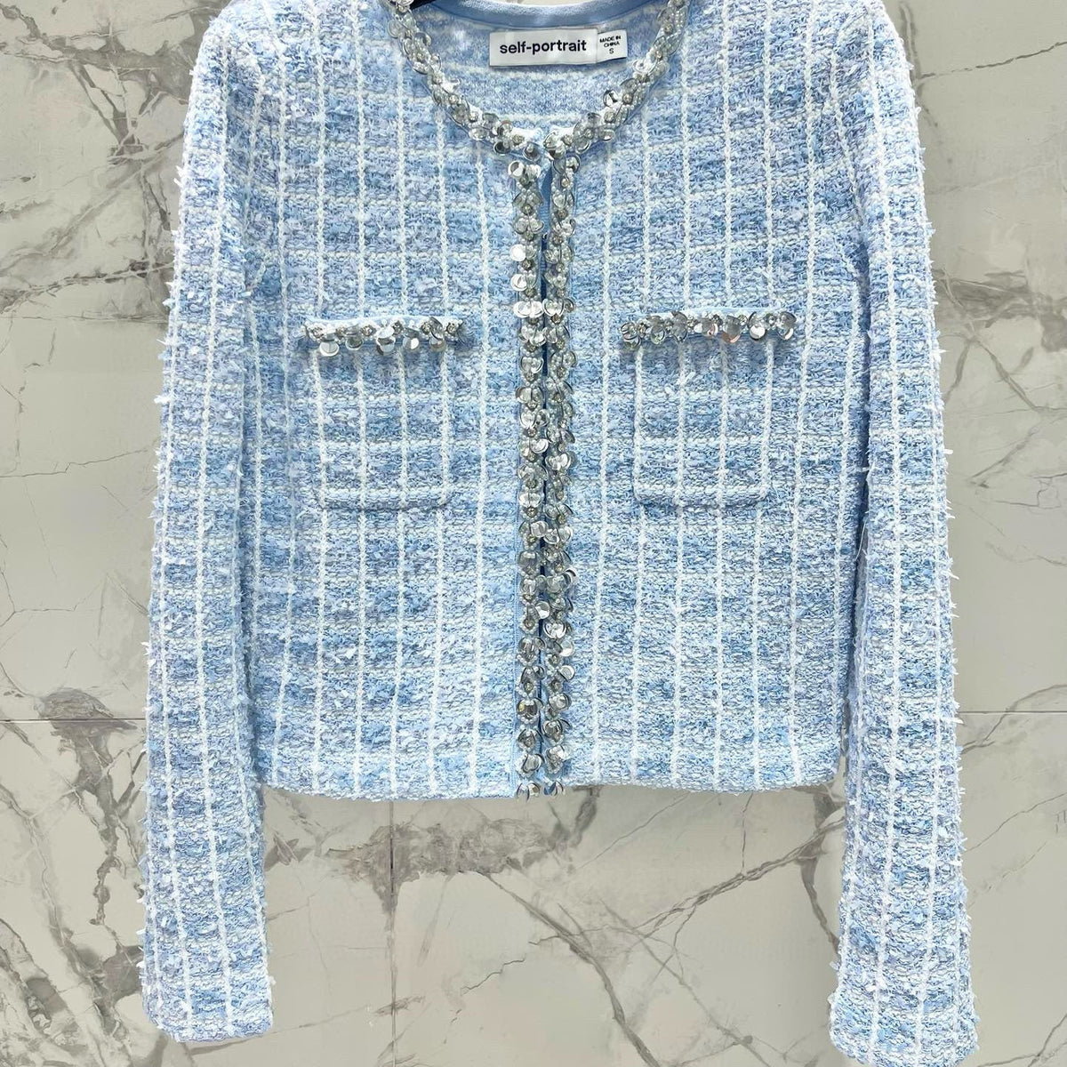 Sweaters- Self Portrait Cardigan Premium Casual Designer Knitwear