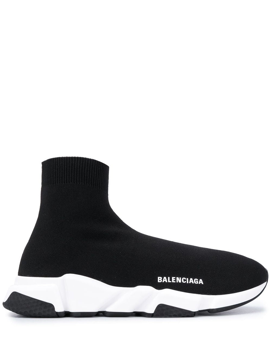 Balenciaga Shoes? BALENCIAGA Speed Knit Sneakers for Men - Trendy Round Toe Design Comfortable Everyday Designer Shoes