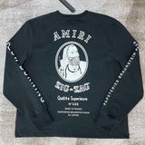 Amiri luxury hoodie detail shot