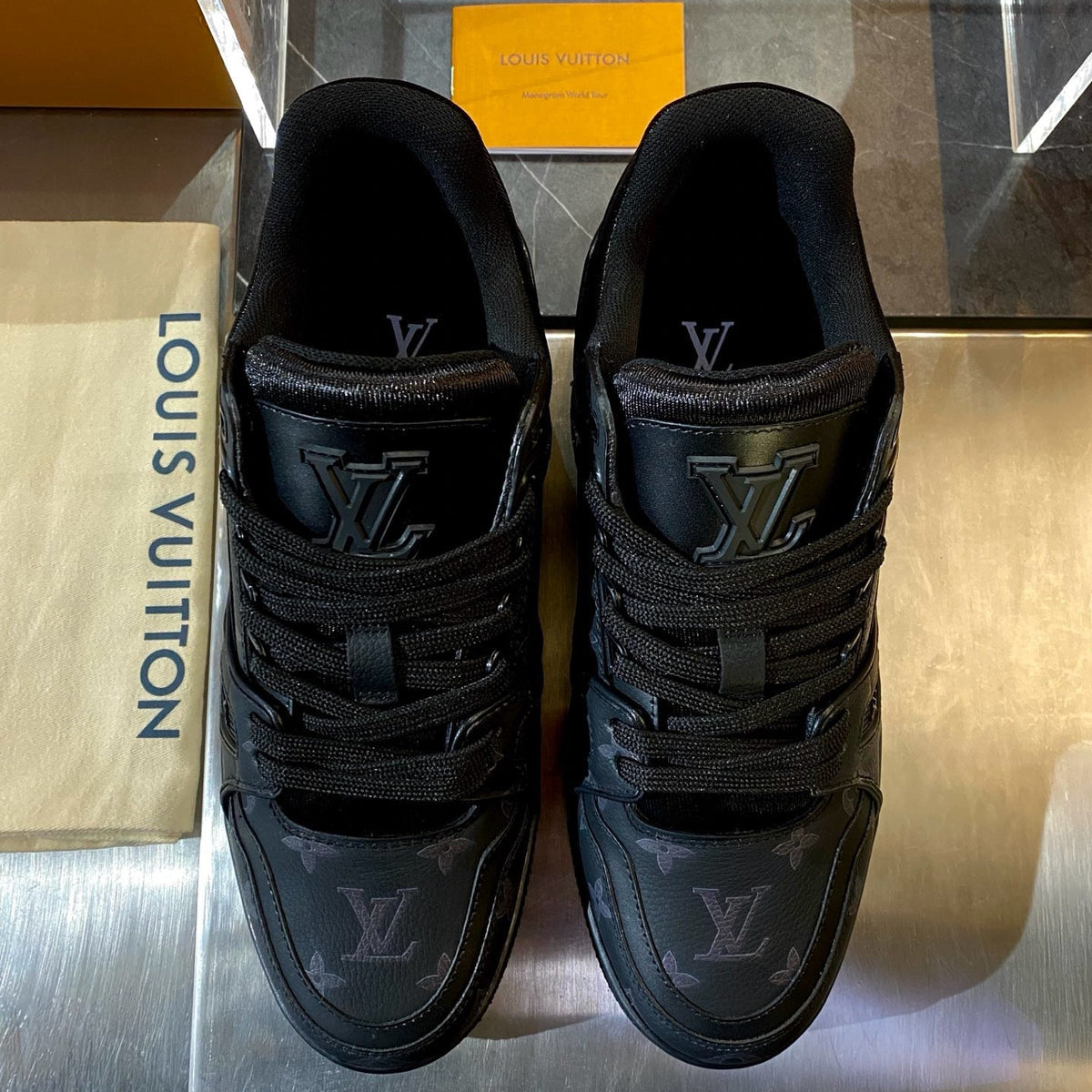Louis Vuitton Shoes- Louis Vuitton Lou Trainers Comfortable Everyday Designer Shoes