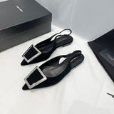 Side profile view of Saint Laurent luxury piece style No.111