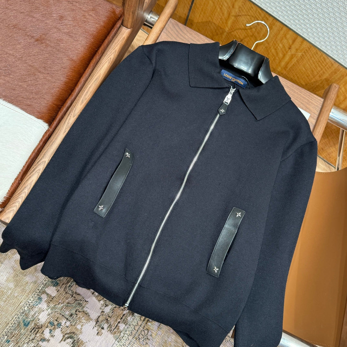 Louis Vuitton Sweaters- Louis Vuitton Lou Zip Cardigan Luxury Designer Knit Sweater