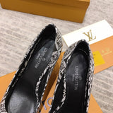 Louis Vuitton shoes Style 248 - close-up of sleek modern silhouette