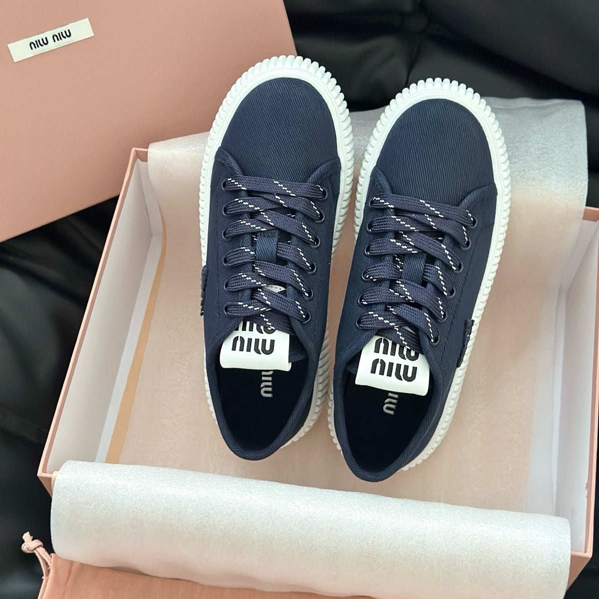 Shoes- Miu M Trainers Premium Designer Casual Shoes