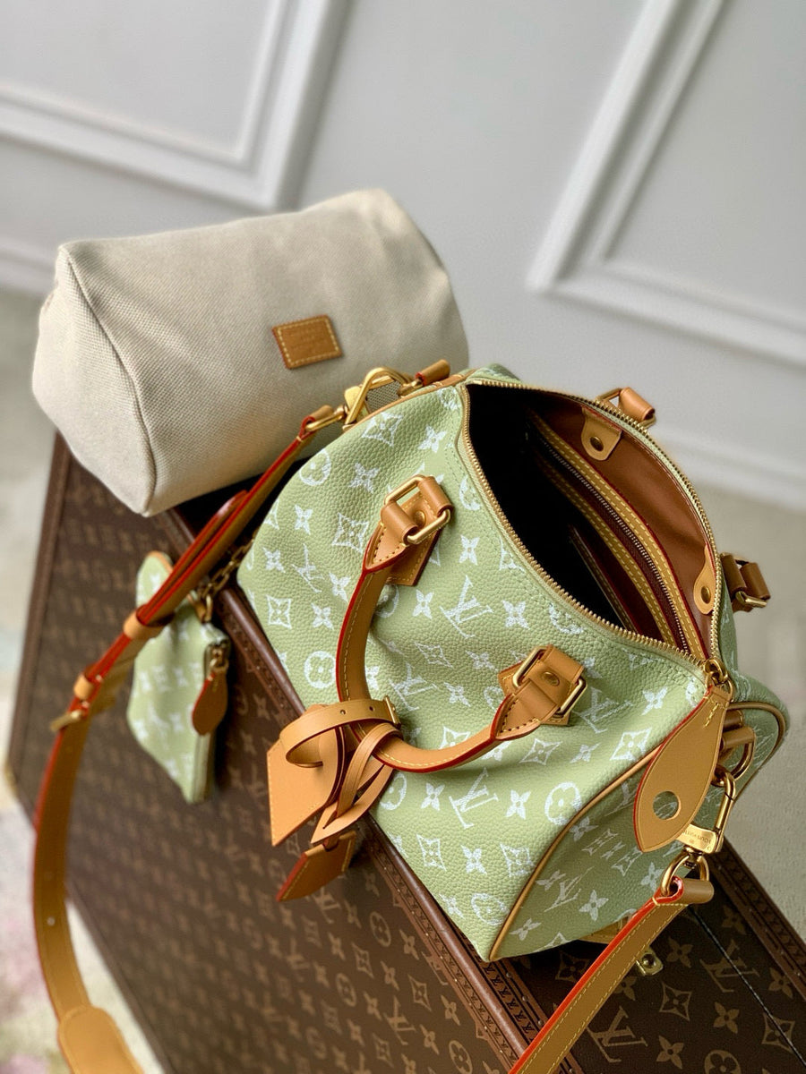 Louis Vuitton Bags- Louis Vuitton Lou Speedy P9 25 Bag Luxury Designer Leather Handbag