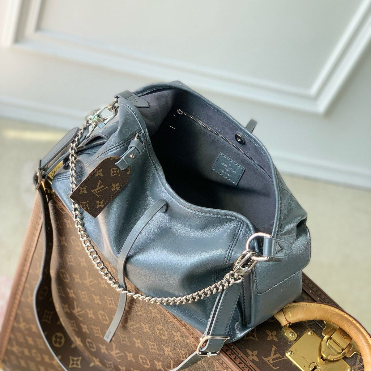 Louis Vuitton Bags- Louis Vuitton Lou Carryall Cargo Vibe Pm Bag Premium Designer Shoulder Bag