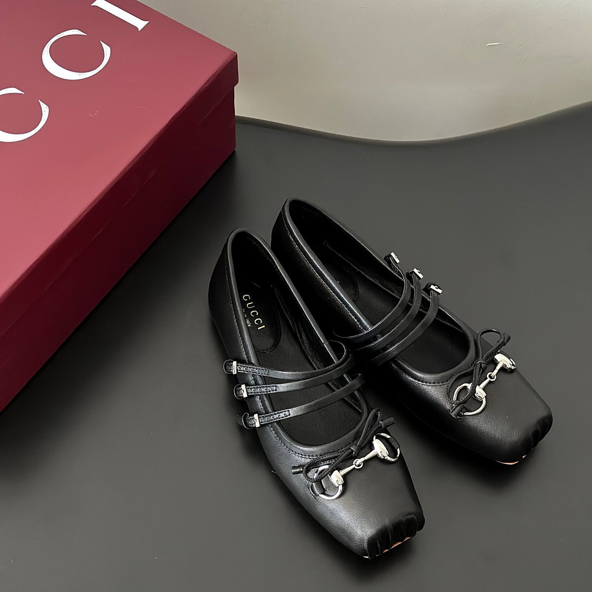 Gucci Shoes- Gucci Ballet Flats Premium Designer Casual Shoes
