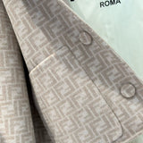 Front view of Fendi Double Sided Coat premium coat